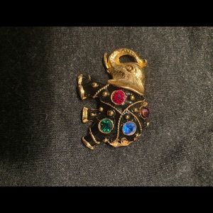 Elephant pin